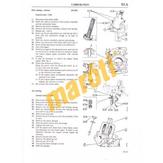 MGC Shop Manual 1967-1969 (javítási útmutató)