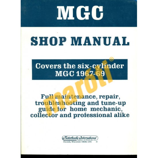MGC Shop Manual 1967-1969 (javítási útmutató)