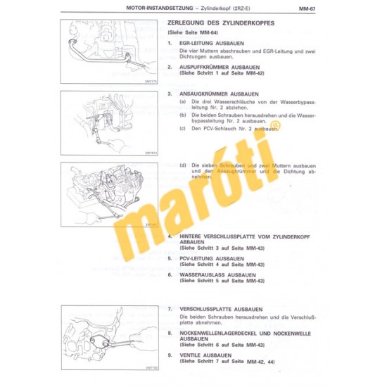 Toyota Werkstatthandbuch
