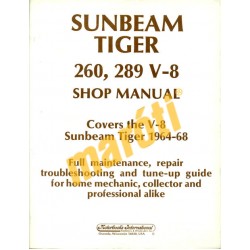 Sunbeam Tiger (1964-68) Shop Manual