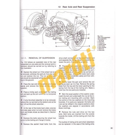Volkswagen Transporter 1982-től (javítási útmutató)