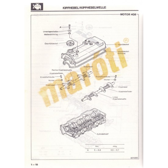 Mitsubishi 4G1 - 4G3 - 4G6