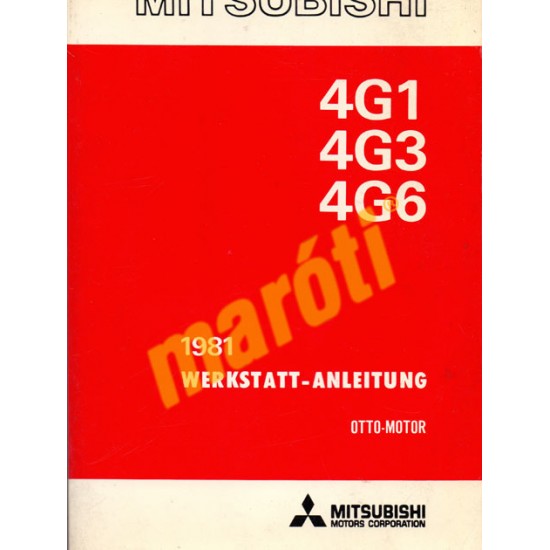 Mitsubishi 4G1 - 4G3 - 4G6