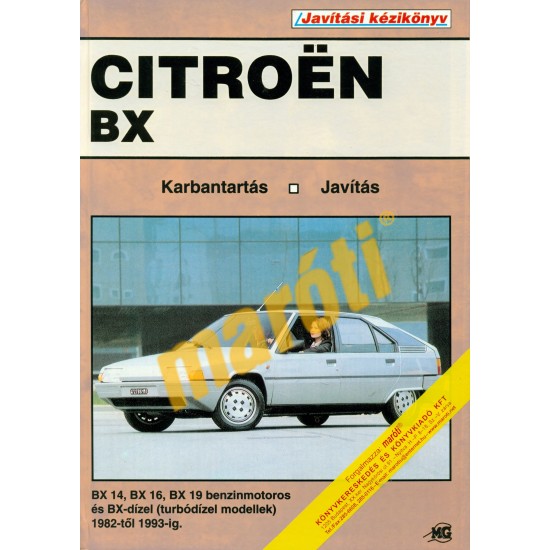 Citroen BX (1982-1993) (Javítási kézikönyv)