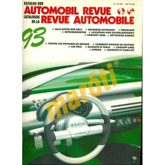Automobil Revue 1993