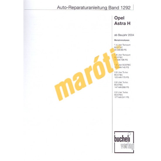 Opel Astra H 2004-től 2008-ig