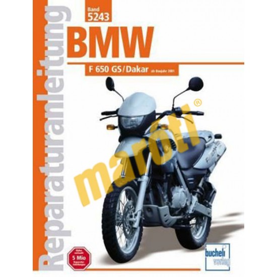 BMW F 650 GS/Dakar 2001-től (javítási könyv)