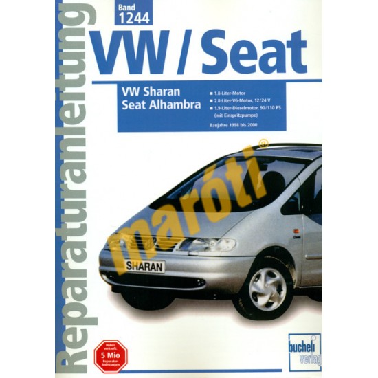 VW Sharan / Seat Alhambra 1998-tól 2000-ig