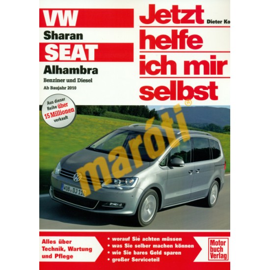 VW Sharan / Seat Alhambra 2010-től (Javítási kézikönyv)