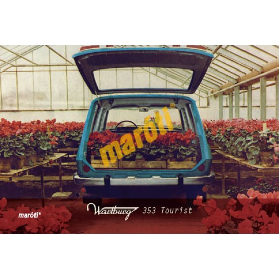Wartburg képeslapok (10 db)