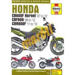 Honda CB600F Hornet, CBF600, CBR600F 2007-2012