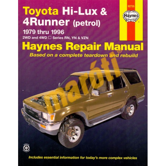 Toyota Hi-Lux & 4Runner (petrol)