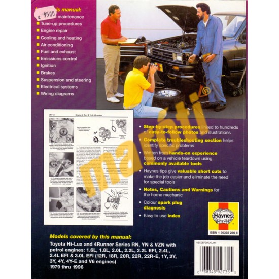 Toyota Hi-Lux & 4Runner (petrol)