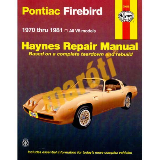 Pontiac Firebird 1970 - 1981