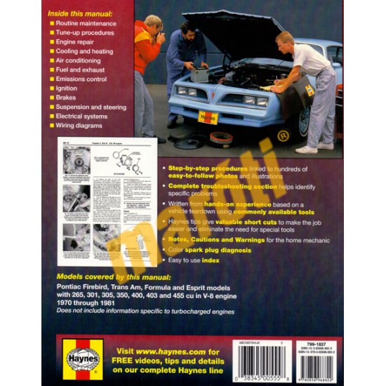 Pontiac Firebird 1970 - 1981