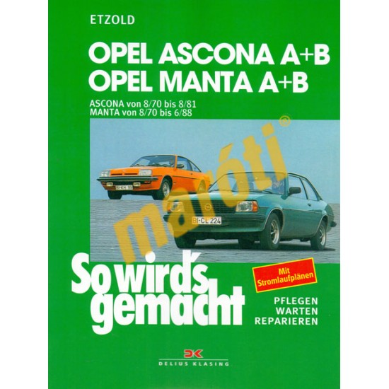 Opel Ascona A+B, Manta A+B (1970-88)
