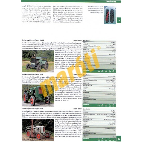 Traktor Oldtimer Katalog Nr.8