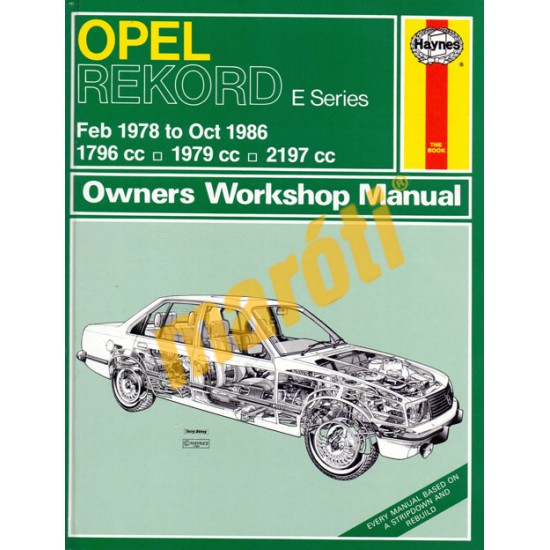 Opel Rekord E Series 1978-1986