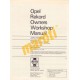Opel Rekord E Series 1978-1986