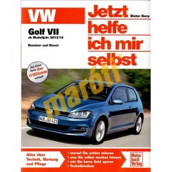 VW Golf VII ab Modelljahr 2013/14 Benziner und Diesel (Javítási kézikönyv)