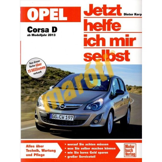 Opel Corsa D 2013 (Javítási kézikönyv)