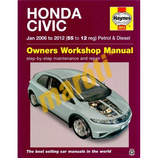 Honda Civic Petrol & Diesel (2006 - 2012) 55 to 12 reg