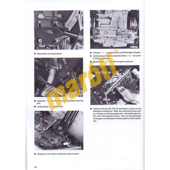 Volkswagen Passat Diesel 1980-1988 (Javítási kézikönyv)