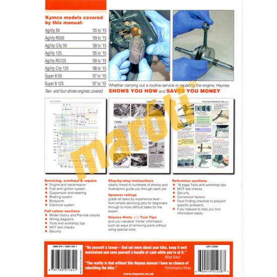 Kymco Agility & Super 8 (2005 - 2015)