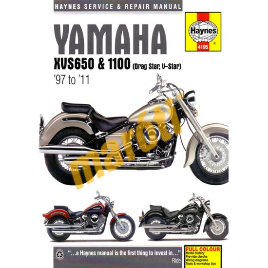 Yamaha XVS650 & 1100 (Drag Star, V-Star) (1997 - 2011)