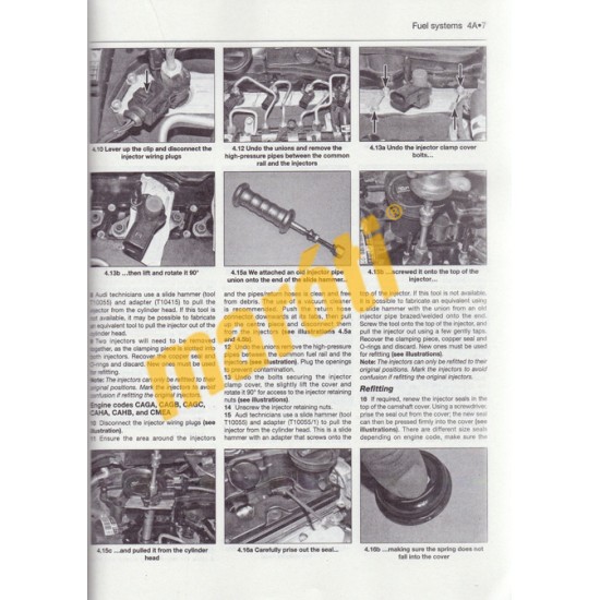 Audi A4 Diesel, Owners Workshop Manual