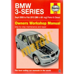 BMW 3-Series Sept 2008 to Feb 2012 (58 to 61 reg) Petrol & Diesel