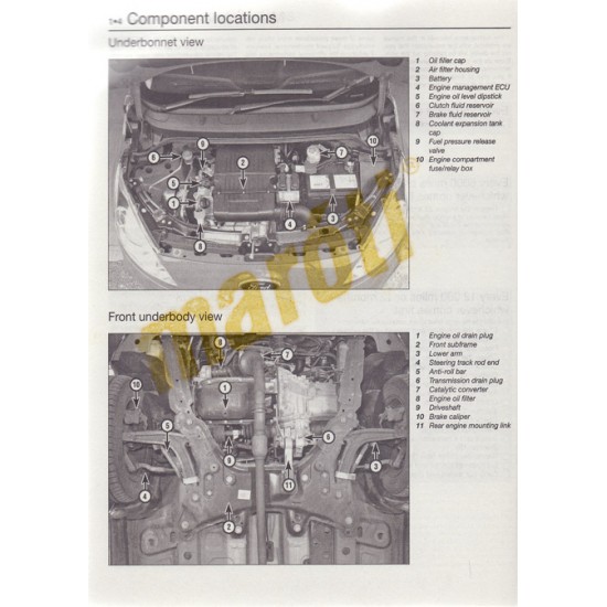Ford Ka 2009 to 2014 (58 to 14 reg) Petrol