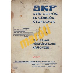 SKF Svéd golyós- és gördülős csapágyak