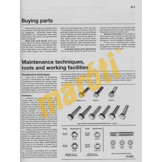 Honda Civic (96-00), CR-V (97-01) & Acura Integra (94-00)