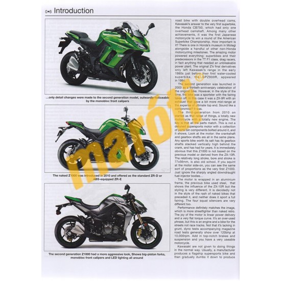 Kawasaki Z1000SX/Ninja, Z1000 & Versys 1000 (10-16)