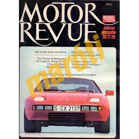 Motor Revue 1977/78
