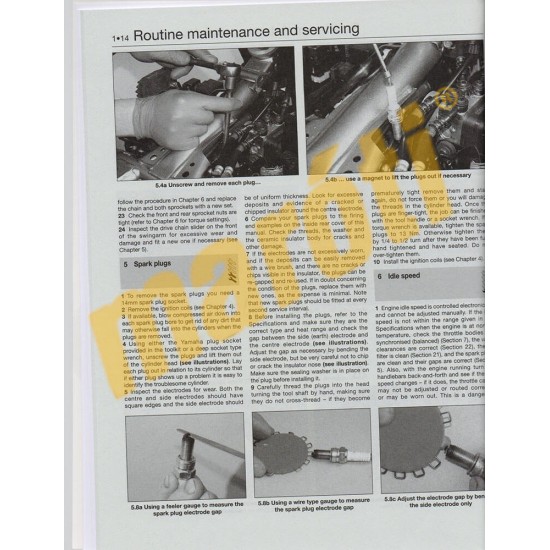 Yamaha MT-07 (FZ-07), Tracer & XSR700 (2014-2017) Javítási kézikönyv