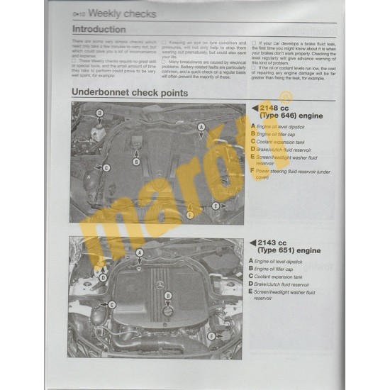 Mercedes-Benz C-Class Diesel (Jun 2007 - Feb 2014) (07 to 63 reg)