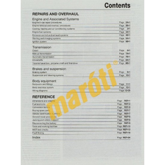 Audi TT Coupe (99 - Aug 06) & Roadster (99 - Nov 06)