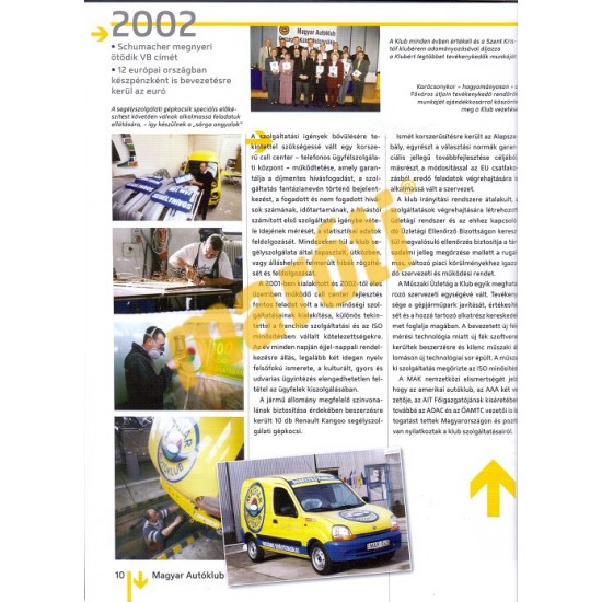A 110 éves Magyar Autóklub elmúlt 10 éve (2001-2010)