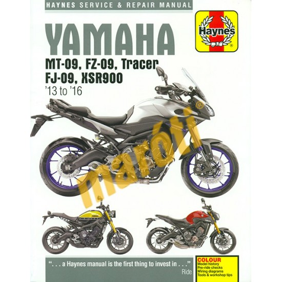 Yamaha MT-09, FZ-09, Tracer FJ-09, XSR900 13 to 16