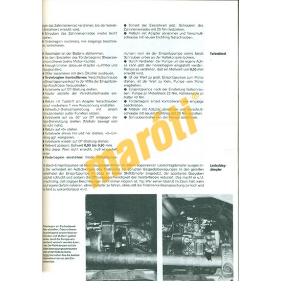 Opel Astra Diesel  (Javítási kézikönyv) - sérült