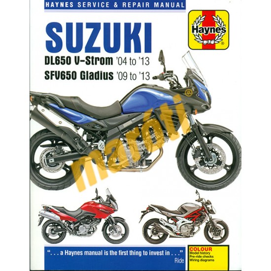 Suzuki DL650 V-Strom (2004- 2013) & SFV650 Gladius (2009-2013)