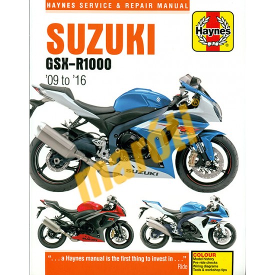 Suzuki GSX-R1000 09 to 16