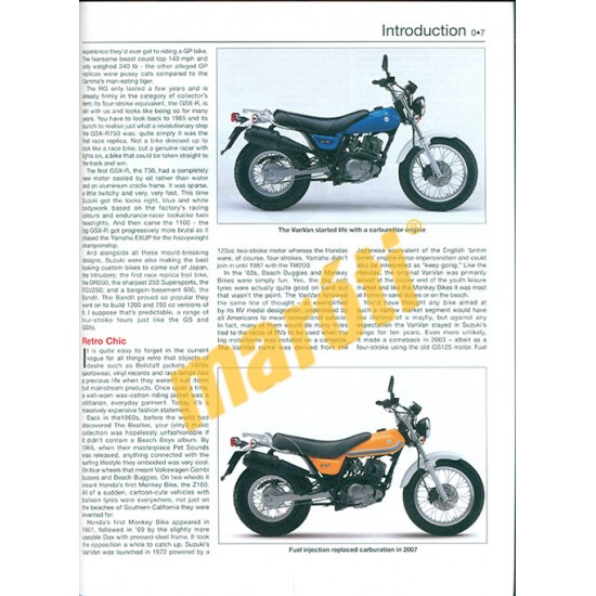 Suzuki 125 & 200 VanVan 03 to 17 (Javítási kézikönyv)