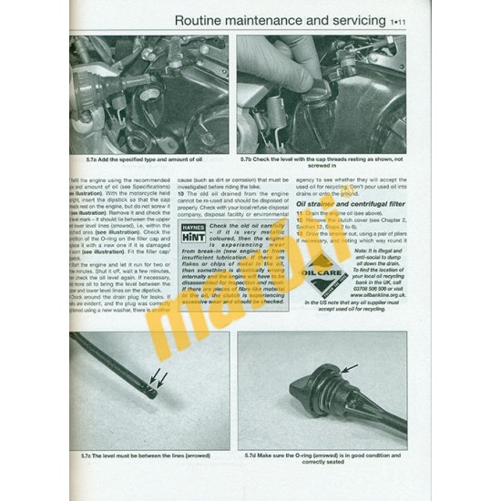 Honda MSX125 (Grom) 13 to 18 (Javítási kézikönyv)