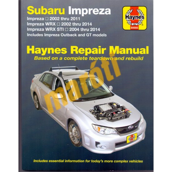 Subaru Impreza 2002-2014