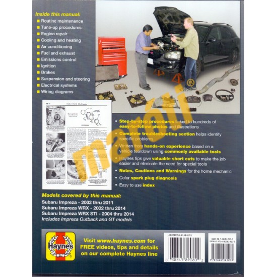 Subaru Impreza 2002-2014