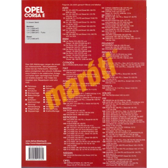 Opel Corsa E Ab 11/14