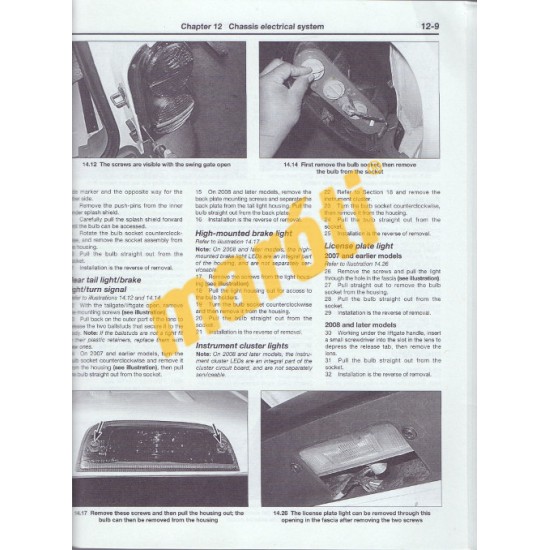 Jeep Liberty Dodge Nitro 2002 thru 2012